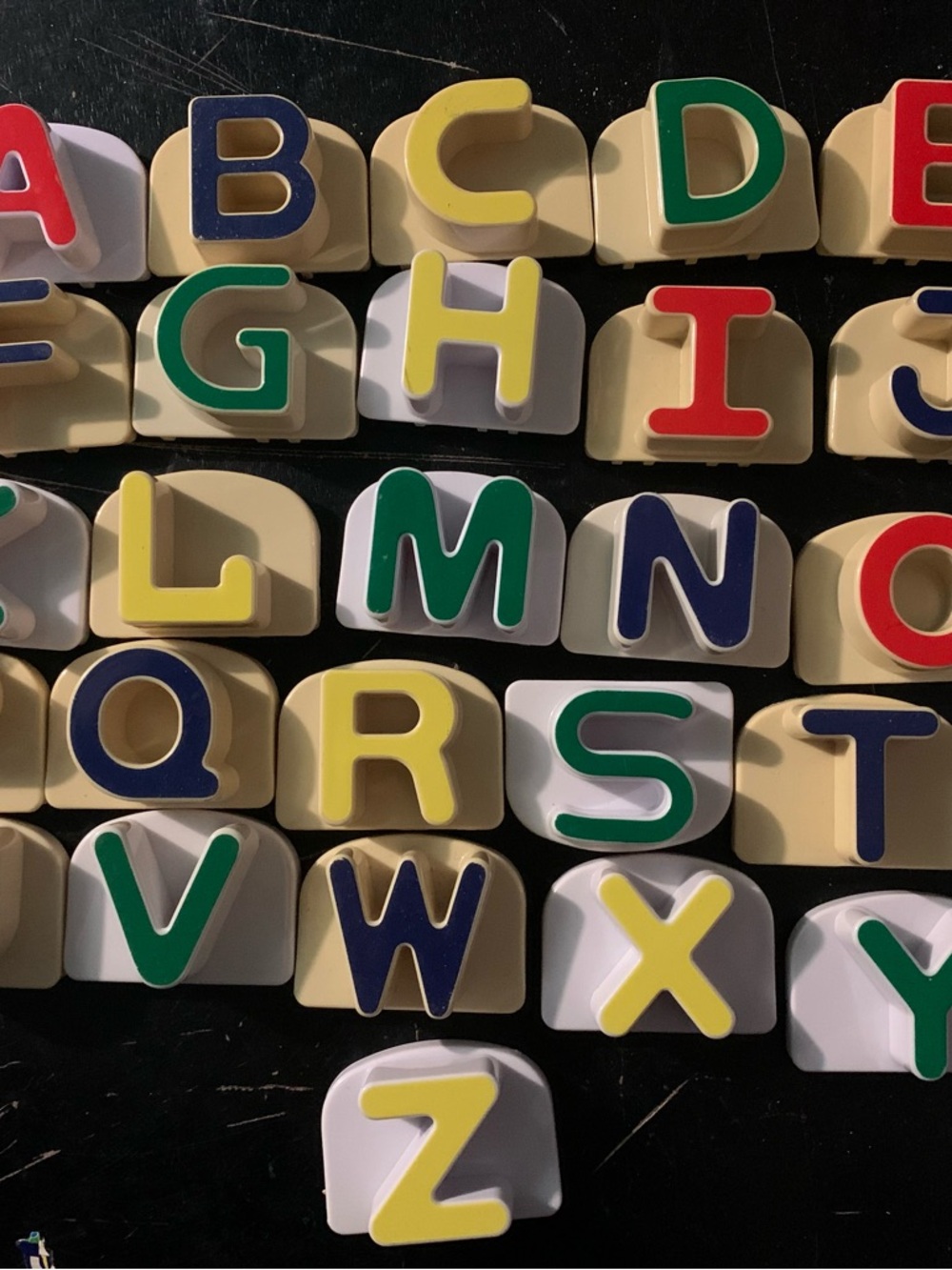 Leap Frog Fridge Phonics Magnetic Alphabet Capital Letters Mixed Lot Replacement